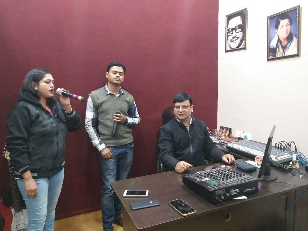 Practice Time In Junoon Musical Group Raipur
